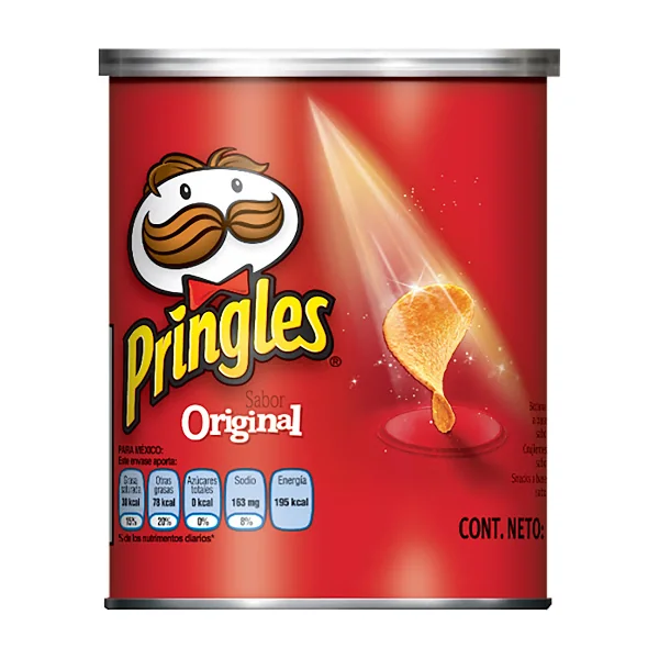 Pasabocas Pringles Papas Crujientes Original X37g.