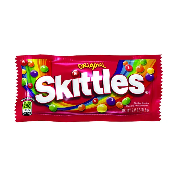 CARAMELO SKITTLES ORIGINAL 61.5 GRAMOS