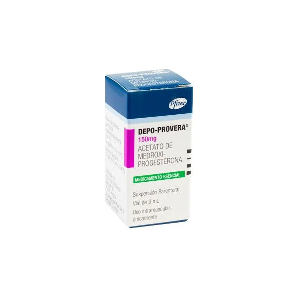 Depo Provera Acetato De Medroxiprogesterona 150 Mg Pfizer Caja X 3 Ml