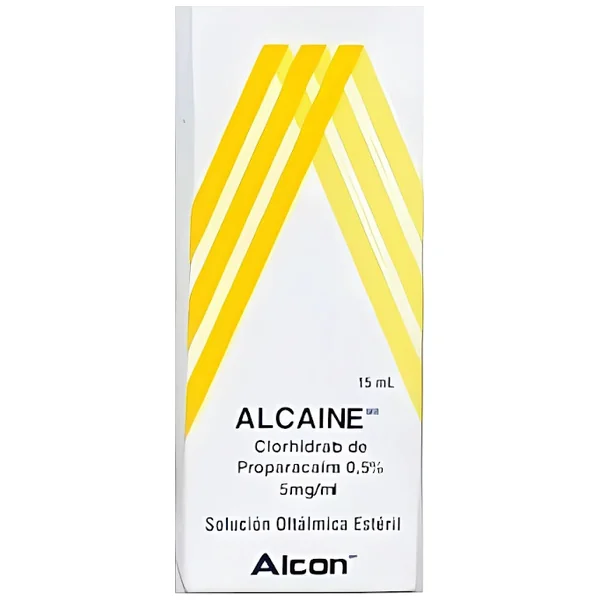 Alcaine Clorhidrato De Proparacaina 0,5% 5Mg Alcon Frasco X 15 Ml