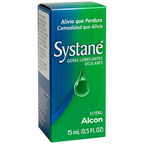 Systane Gotas Lubricantes Oculares Solución Oftálmica (3Mg+4Mg) Frasco X 15 mL