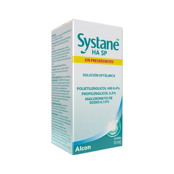 Systane Ha Sp (431.5)Mg/Ml(0.40.30.15)% Sol Oft Fco 10Ml