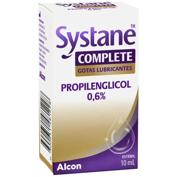 Systane Complete Gotas Lubricantes Frasco X 10mL