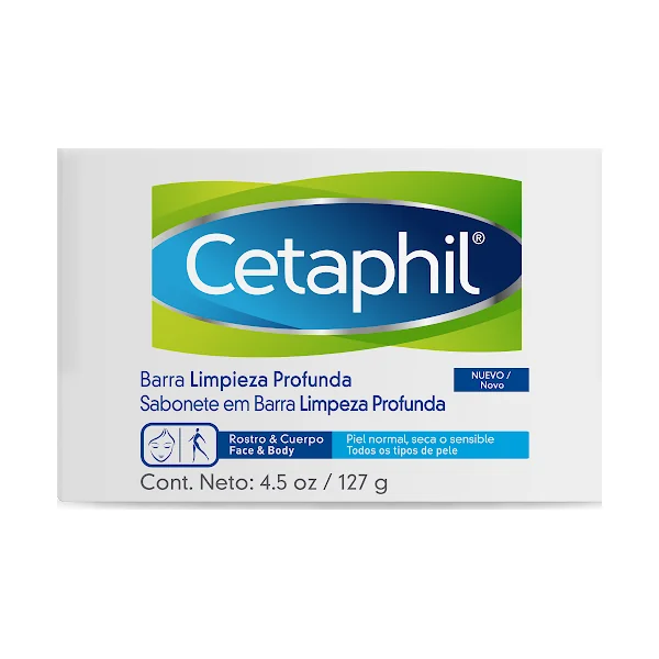 Barra Limpieza Profunda Cetaphil X 127GR