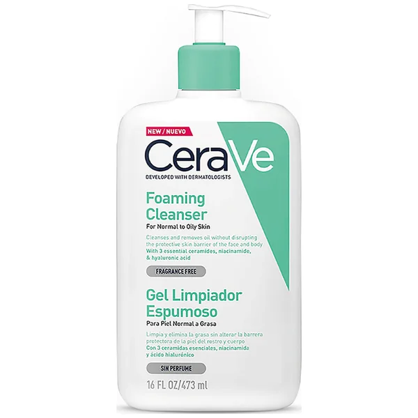 Gel Limpiador Espumoso Para Piel Normal A Grasa Frasco X 473mL