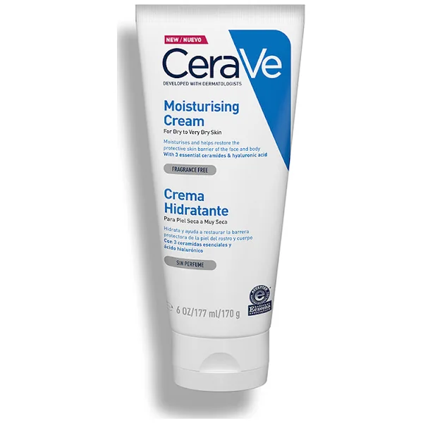 Crema Hidratante Para Piel Seca a Muy Seca Tubo X 170G