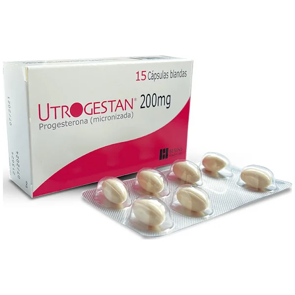 Utrogestan Progesterona 200 Mg Axon Caja X 15 Cápsulas
