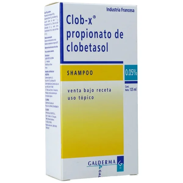 Clob X Shampoo 0.05% Uso Tópico Frasco X 125 mL