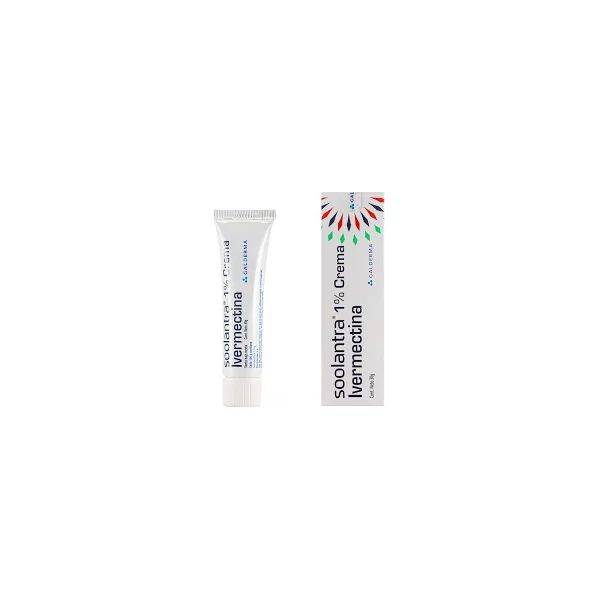 Soolantra Ivermectina Crema Tópica 1% Tubo X 30 Gr