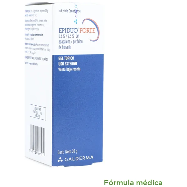 Epiduo Forte Tubo X 30 G Gel Topico