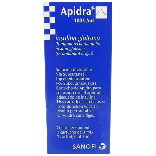 APIDRA 100U VIAL 3ML(R)(P)24072(SAV)(SC)