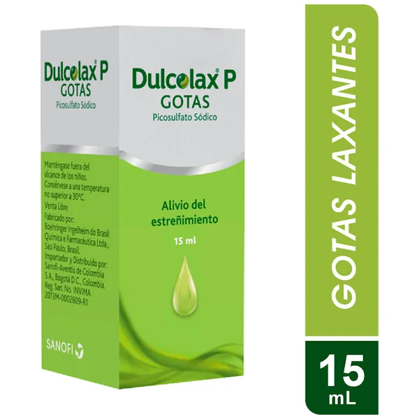 Dulcolax P 7.5Mg/mL Solución Oral Frasco X 15 mL