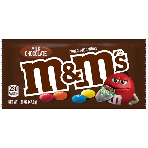 CHOCOLATE M Y M MILK PLAIN 48 GR