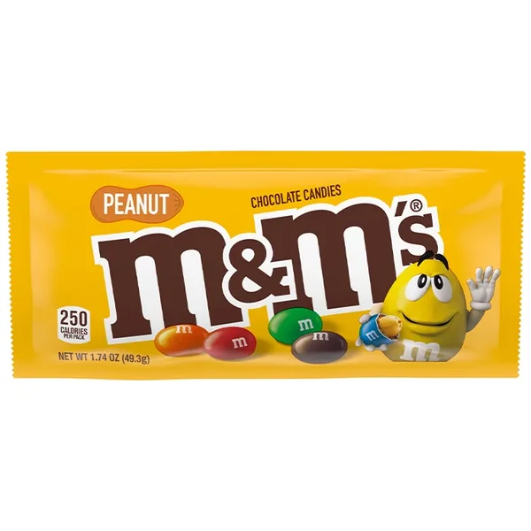 CHOCOLATE M Y M PEANUT 49 GR