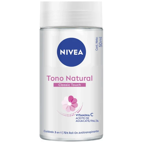 Desodorante Nivea Rollon Aclarado Classic Touch X 50 Ml