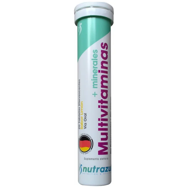 Multivitaminas Nutrazul + Minerales Efervescente