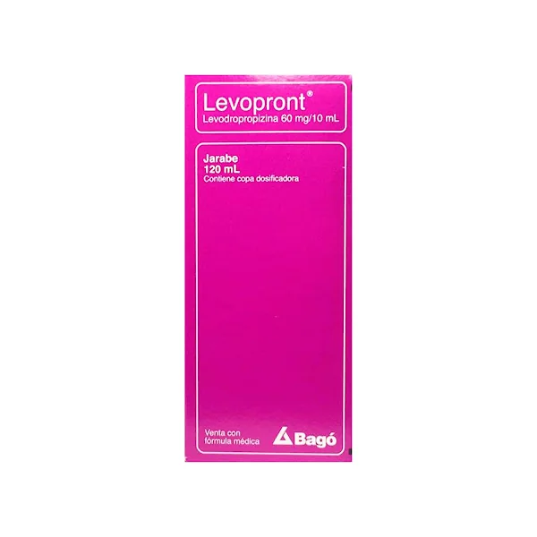 Levopront Levodropropizina 60Mg Jarabe Frasco X 120 Ml