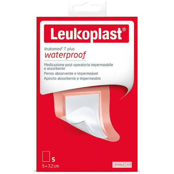 APOSITO LEUKOPLAST LEU.T PLUS 5X7.2CM 5U