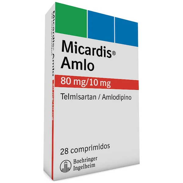 Micardis Amlo Tabletas 80Mg+10Mg Caja X 28