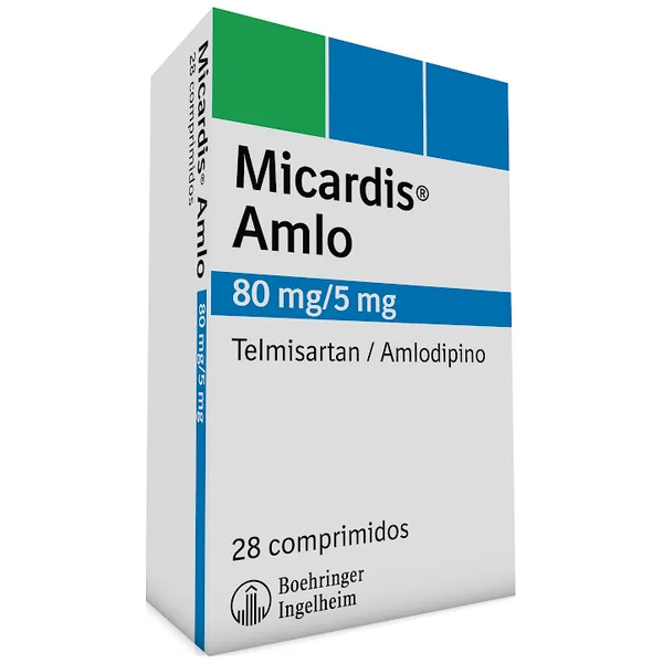 Micardis Amlo Tabletas 80Mg+5Mg Caja X 28