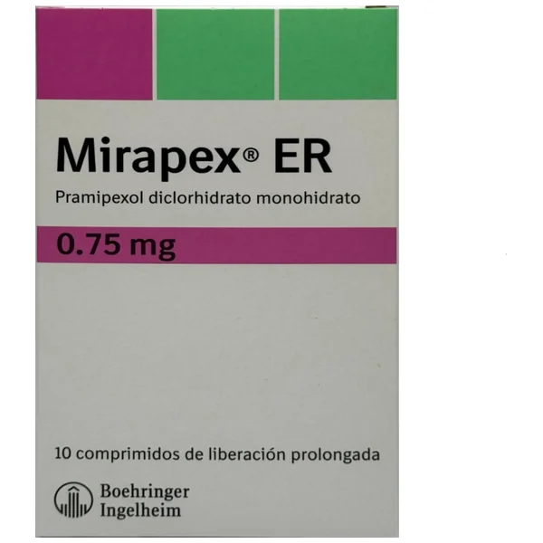 Mirapex ER 0.75 MG