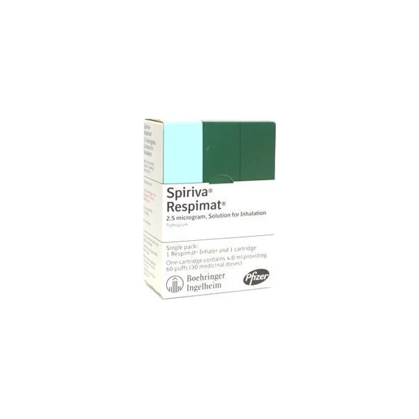 Spiriva Respimat 2.5Mcg/Puff Solución Inhalador Bucal Frasco X 30Dosis