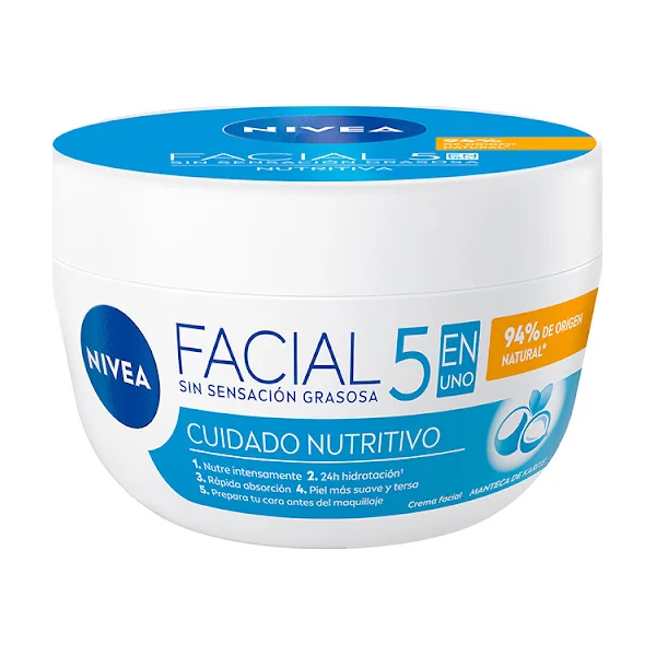 Crema Nivea Cuidado Facial Nutritiva