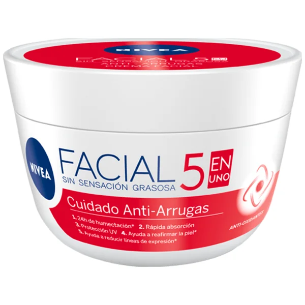 Crema Nivea Cuidado Facial Antiedad