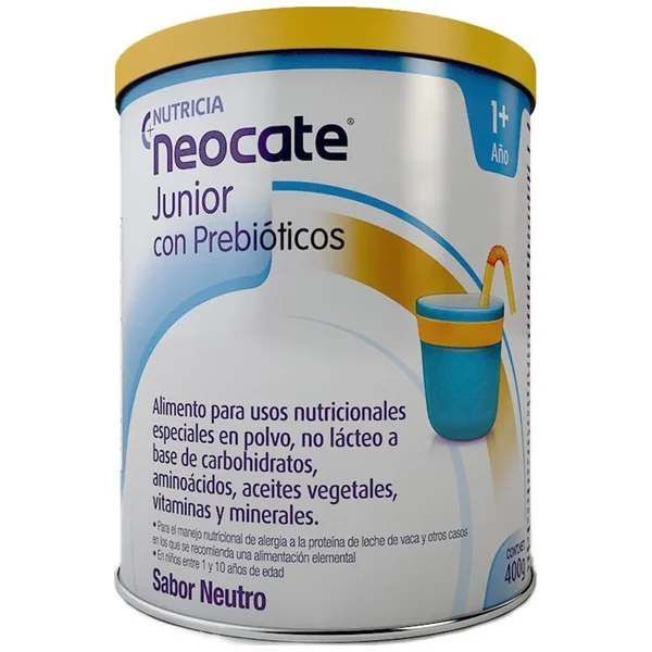 Neocate Junior C/Prebioticos Polvo Tarro X 400Gr Neutro