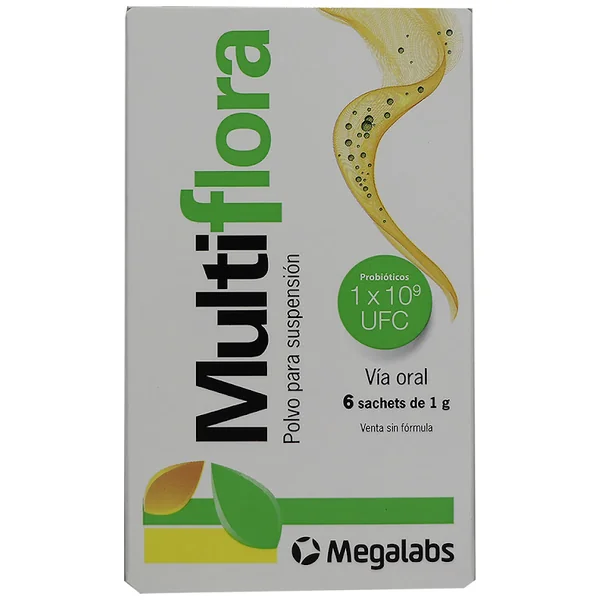 Multiflora 1Gr Polvo Solución Oral Caja X 6Sobres X 1Gr