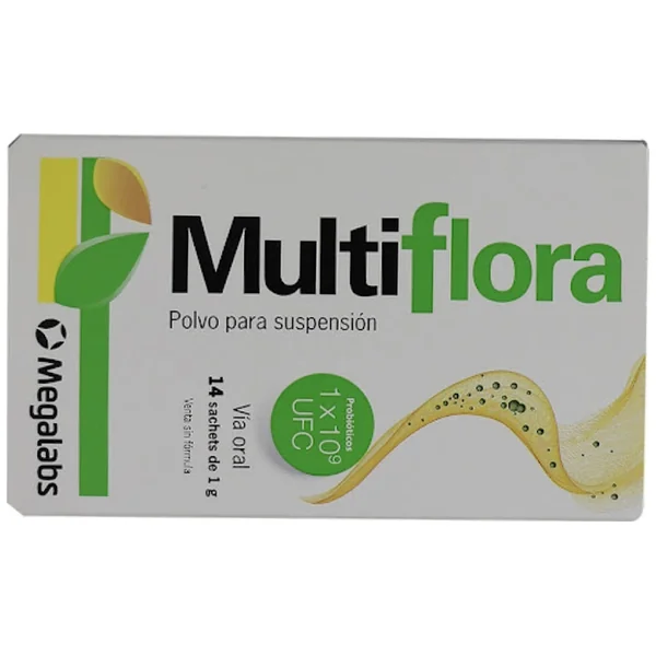Multiflora Caja X 14 Sobres Polvo Suspensión Oral