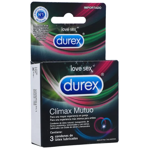 PRESERV. DUREX CLIMAX MUTUO