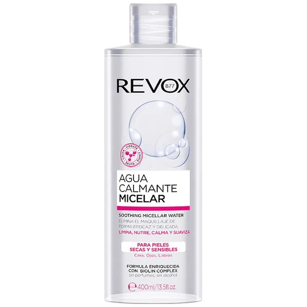 AGUA MICELAR REVOX CALMANTE 400 ML
