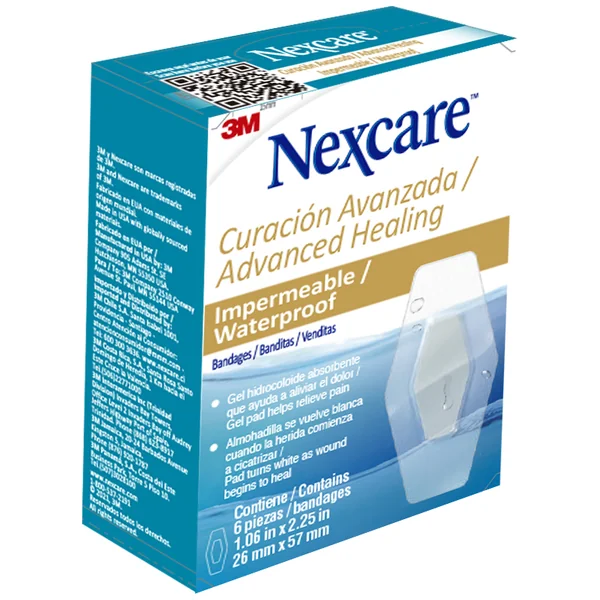 BANDITAS NEXCARE CURACION AVANZADA 6UND
