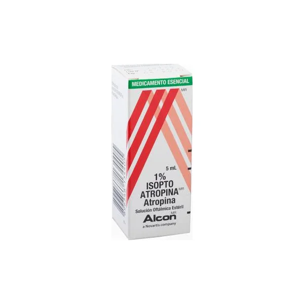 Isopto Atropina 10Mg/mL Solución Oftalmica Frasco X 5mL