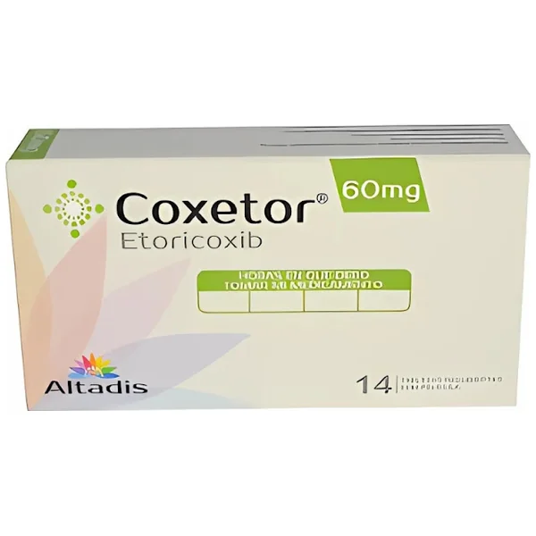 COXETOR 60 MG 14 TBS REC.