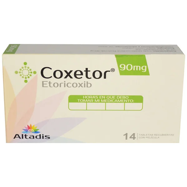 COXETOR 90 MG 14 TABS