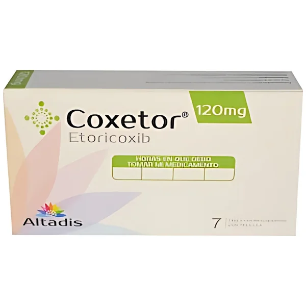 COXETOR 120 MG 7 TBS REC.