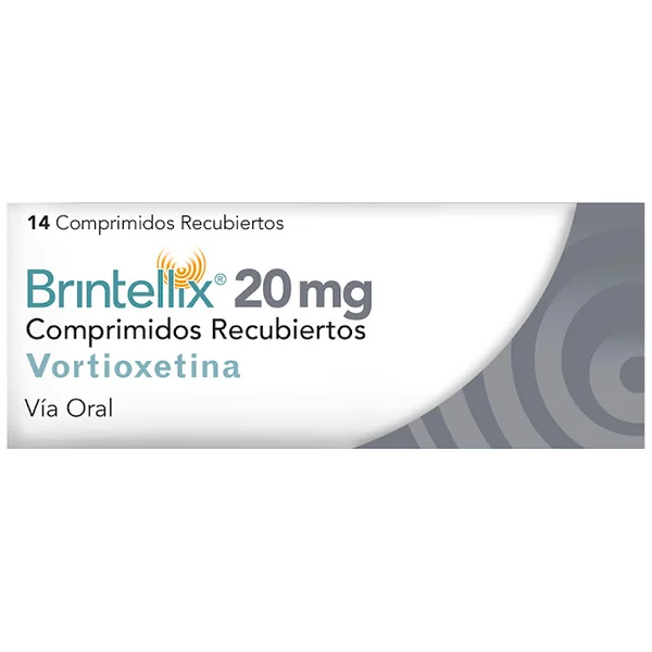 Brintellix Vortioxetina 20 Mg Suiphar Caja X 14 Comprimidos