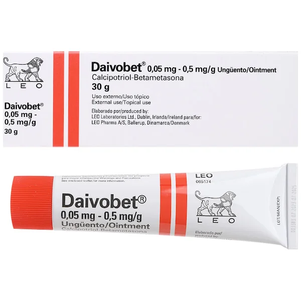 Daivobet Ungüento 50Mcg+0.5Mg Tubo X 30 Gr