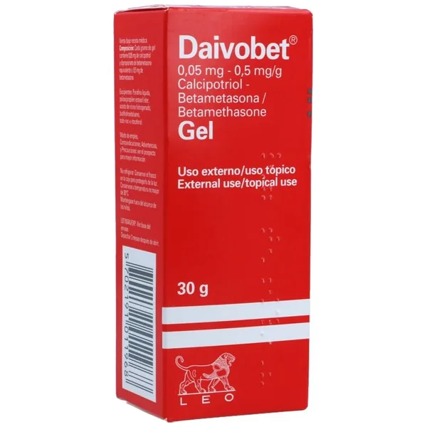 Daivobet 50+0,5 Mcg Gel Frasco X 30Gr