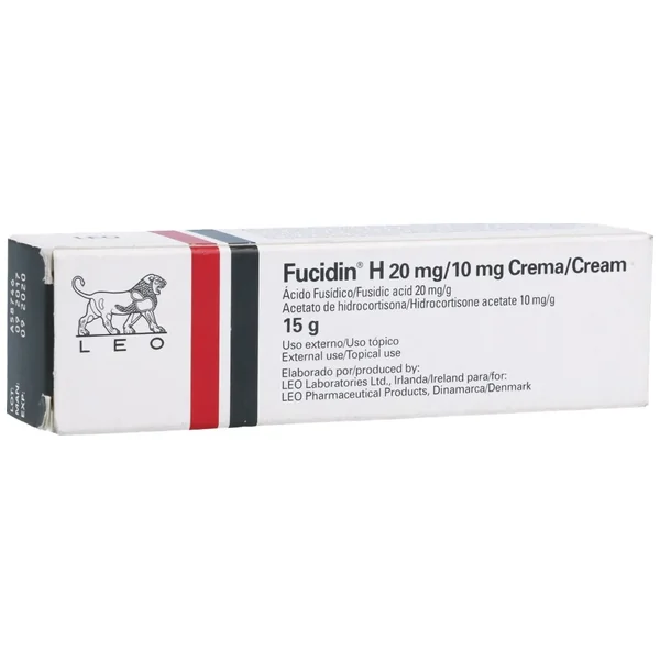 Fucidin H Crema 20 + 10 Mg Tubo X 15 Gr