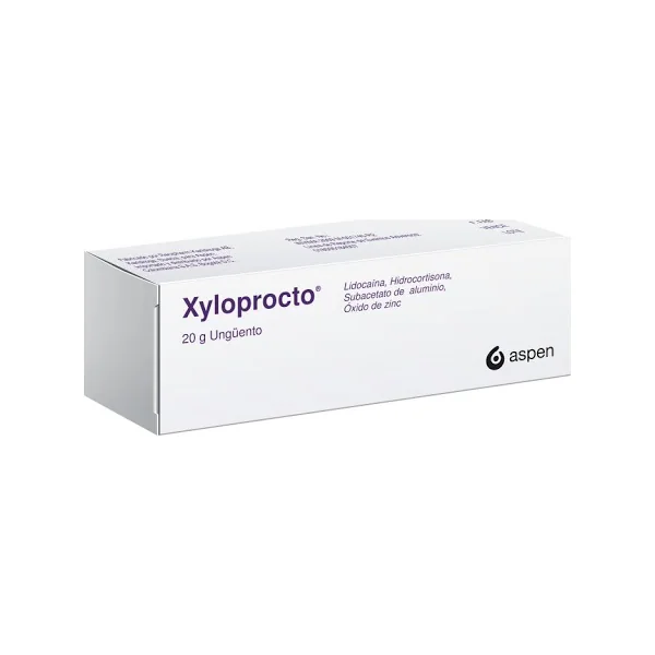 Xyloprocto Ungüento (3.5+0.25+5+18)% Tubo X 20G