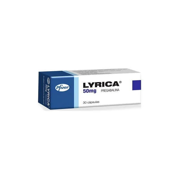 Lyrica 50 MG ** Caja X 30 Caps