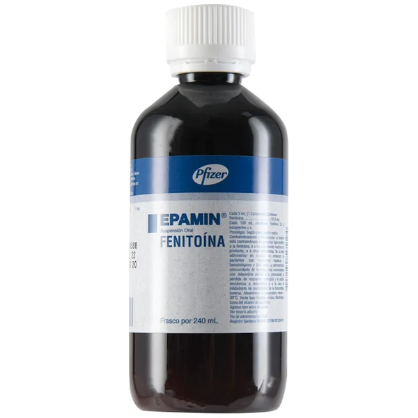 Epamin Fenitoina 2.5% Pfizer Frasco X 240 Ml