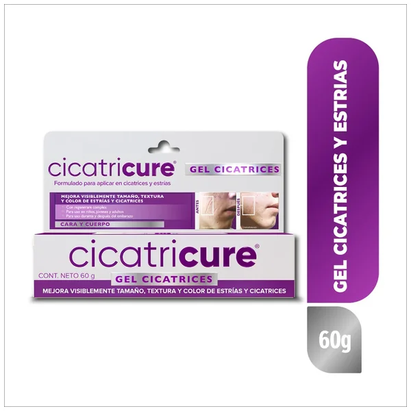 Cicatricure Gel Cicatrices Y Estrías 60 Gr