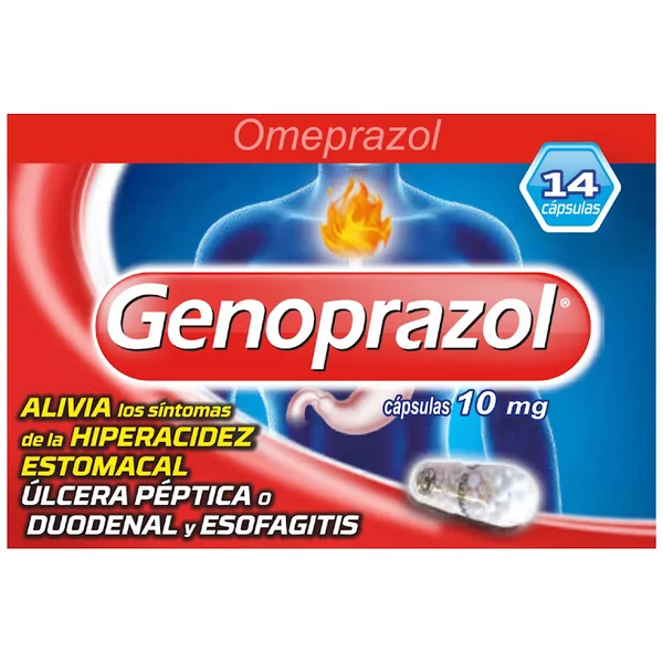 Genoprazol Capsula Omeprazol 10 MG