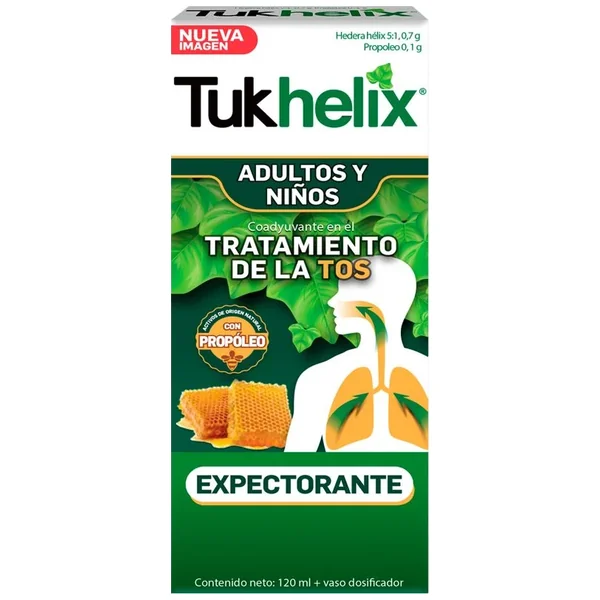Tukhelix Hedera Helix + Propoleo Jarabe Frasco X 120Ml