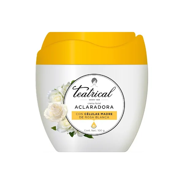 Crema Facial Teatrical Aclaradora