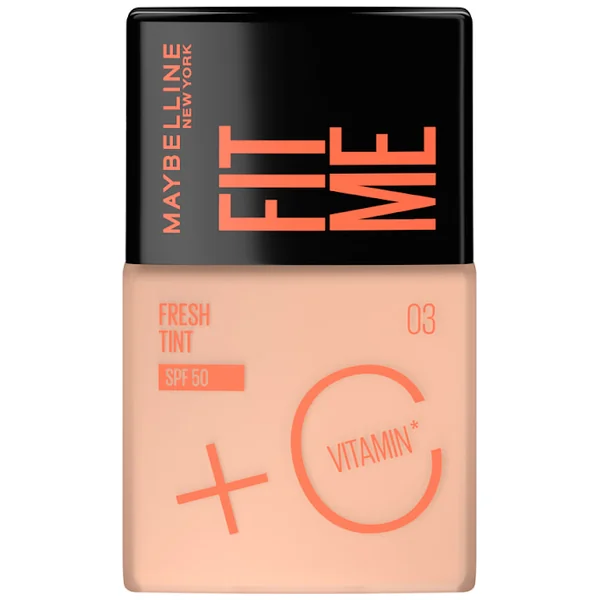 BASE LIQ FIT ME FRESH TINT SPF50 03